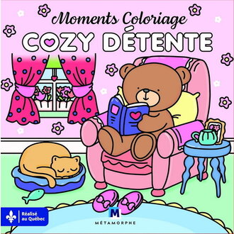 MÉTAMORPHE MOMENTS COLORIAGES - COZY DÉTENTE