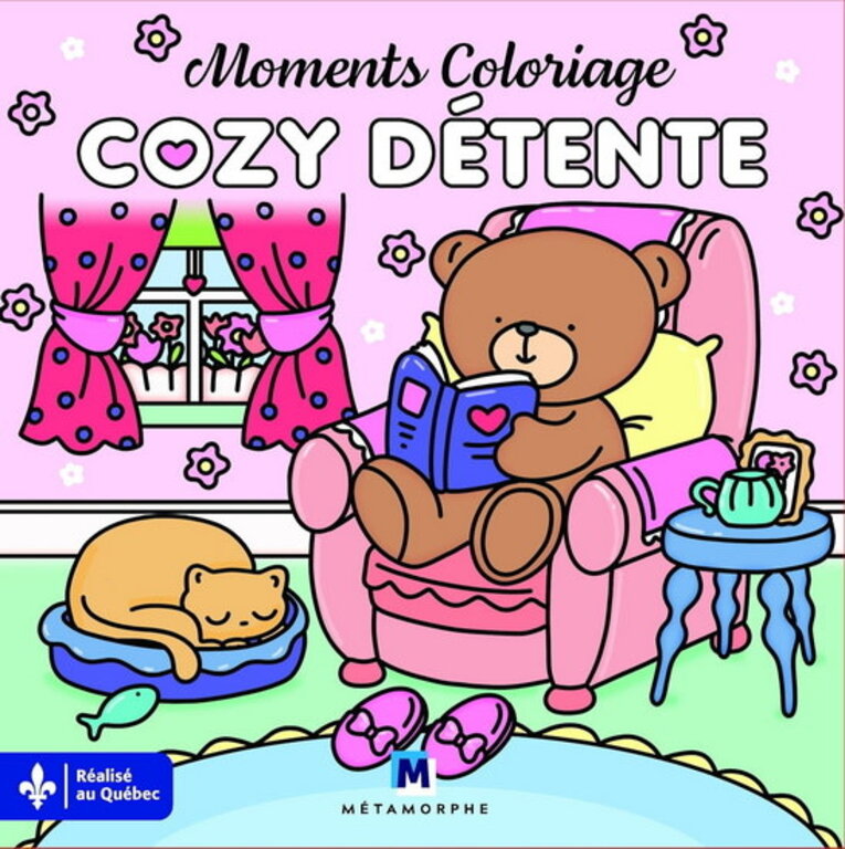 MÉTAMORPHE MOMENTS COLORIAGES - COZY DÉTENTE