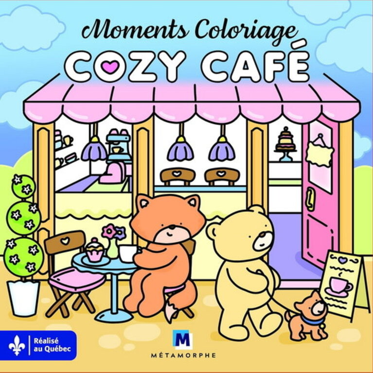 MÉTAMORPHE MOMENTS COLORIAGES - COZY CAFÉ