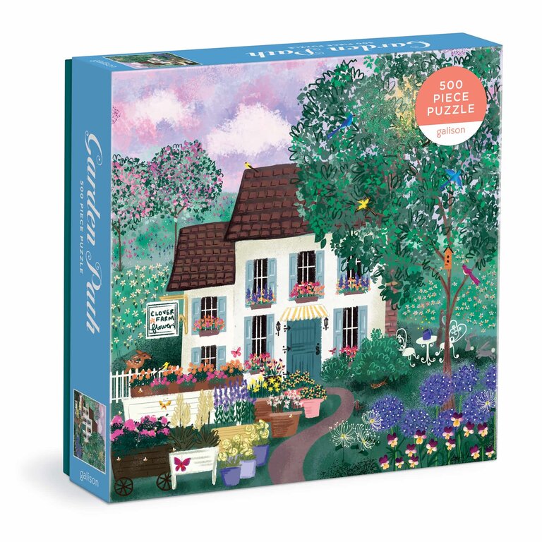 GALISON PUZZLE 500 PCS - GARDEN PATH