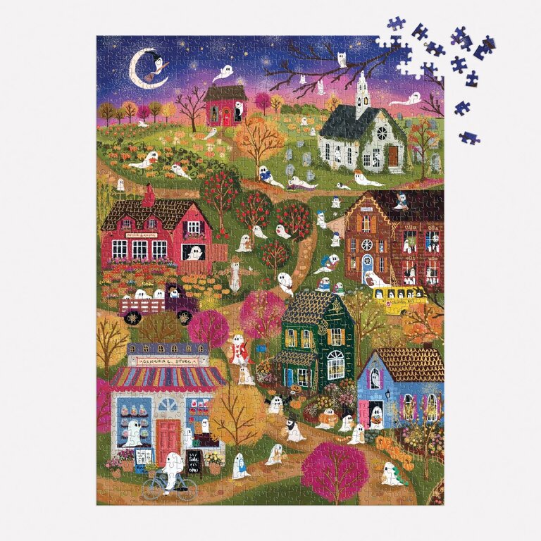 GALISON PUZZLE 1000 PIÈCES - SPOOKY VILLAGE