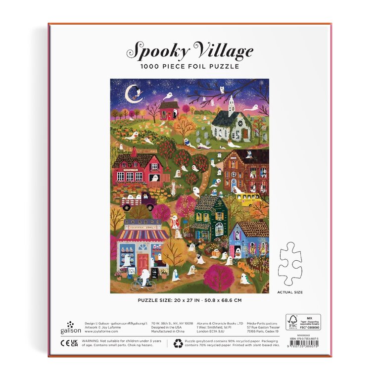 GALISON PUZZLE 1000 PIÈCES - SPOOKY VILLAGE