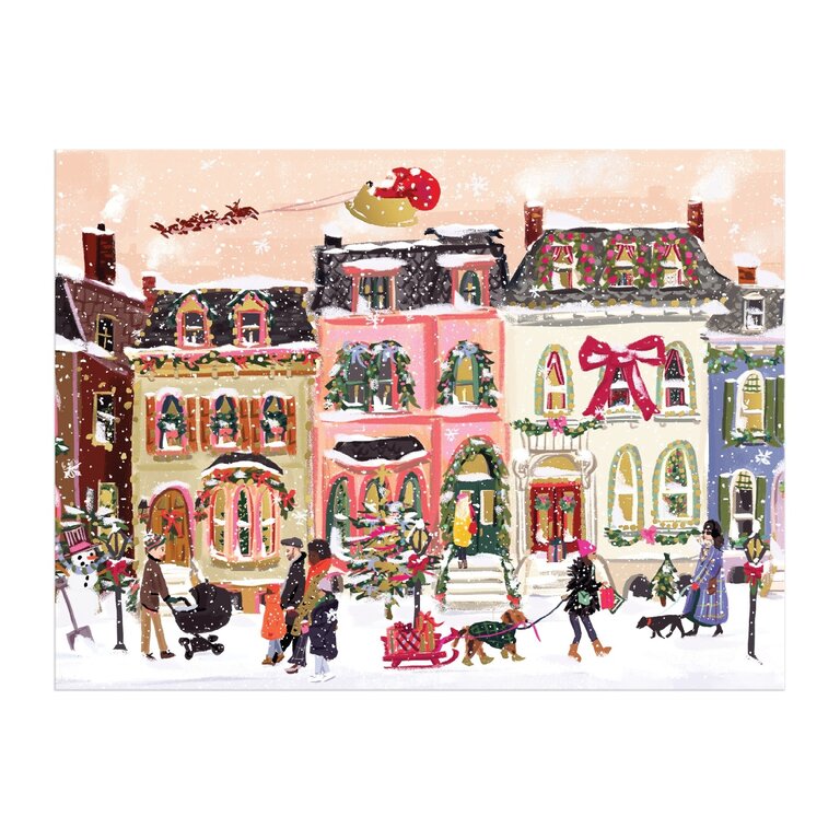 GALISON PUZZLE 1000 PIÈCES - SNOWFALL ON MAIN STREET