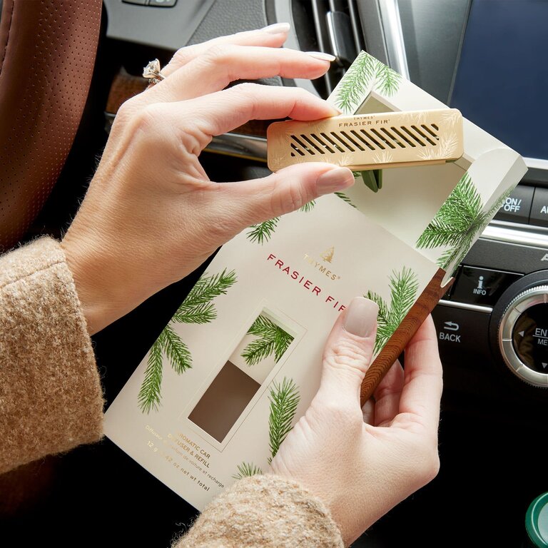 THYMES ENSEMBLE DE DIFFUSEUR POUR VOITURE - FRASIER FIR
