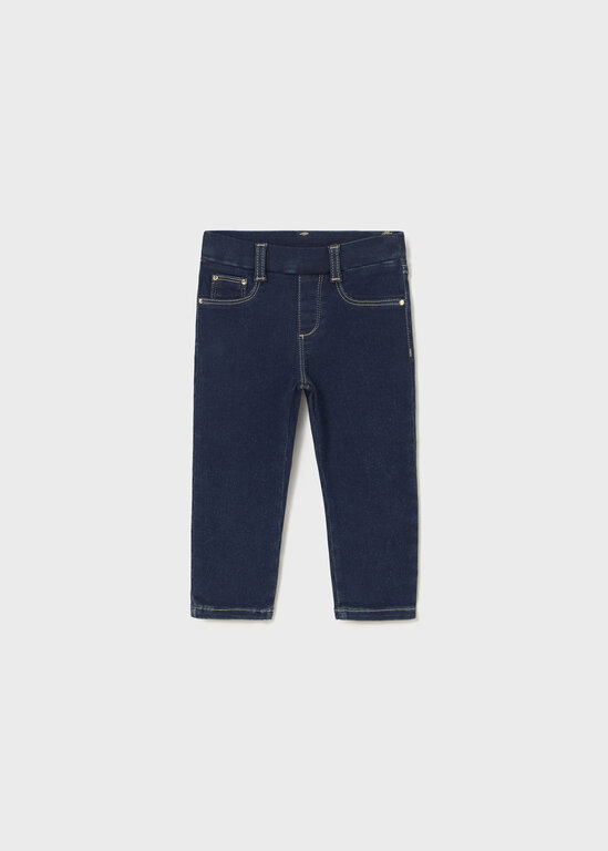 MAYORAL JEANS SLIM FIT POCHES BRODÉES - FONCÉ