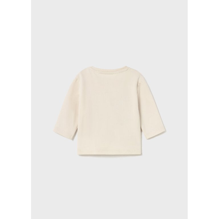 MAYORAL LONG-SLEEVE TOP WITH EMBROIDERED DOG