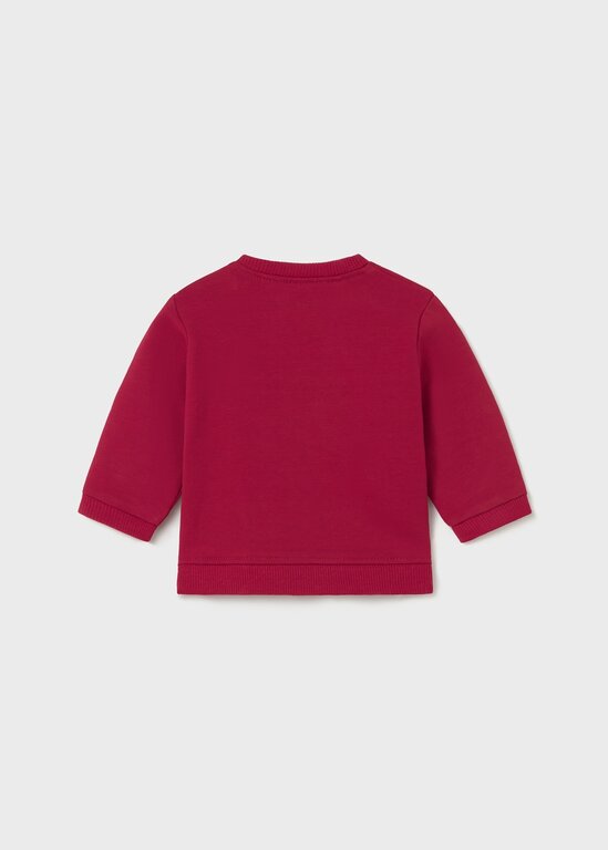 SWEAT INTERACTIF CHIEN - CERISE