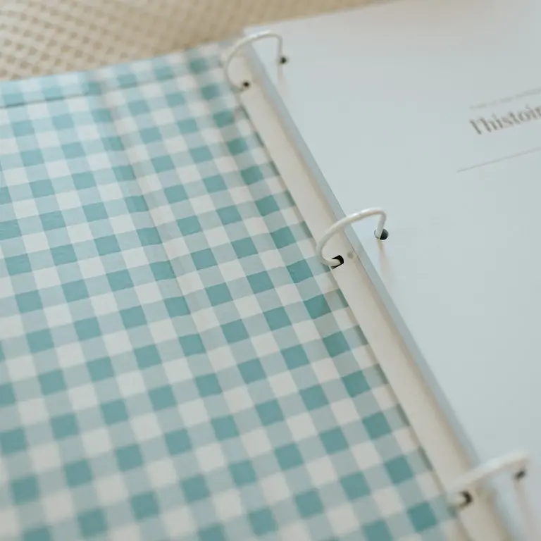 LE PETIT TABLEAU NOIR ALBUM DE NAISSANCE - BLEU