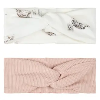 PETIT LEM DUO DE BANDEAUX - LÉOPARD DES NEIGES