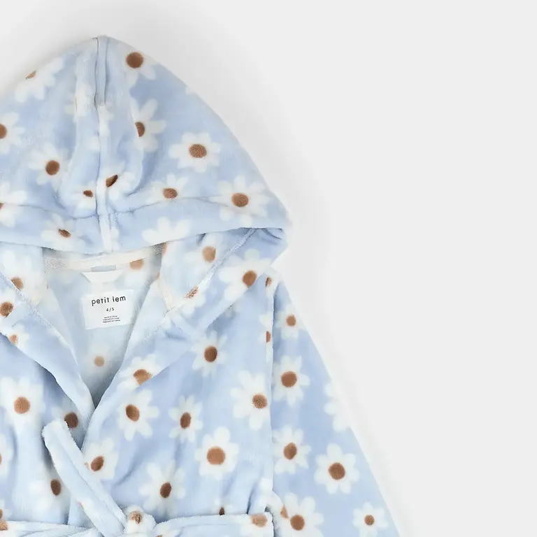 PETIT LEM ROBE DE CHAMBRE EN PELUCHE - MARGUERITE