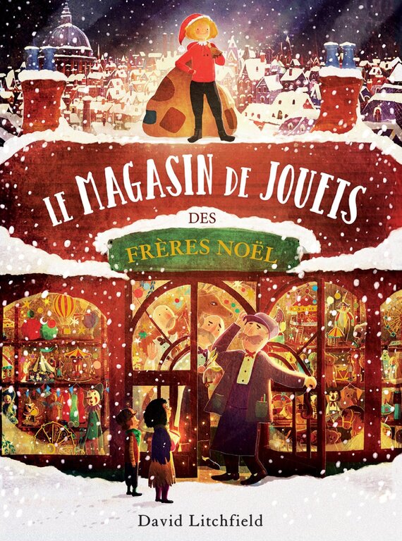 SCHOLASTIC LIVRE - LE MAGASIN DE NOËL DES FRÈRES NOËL