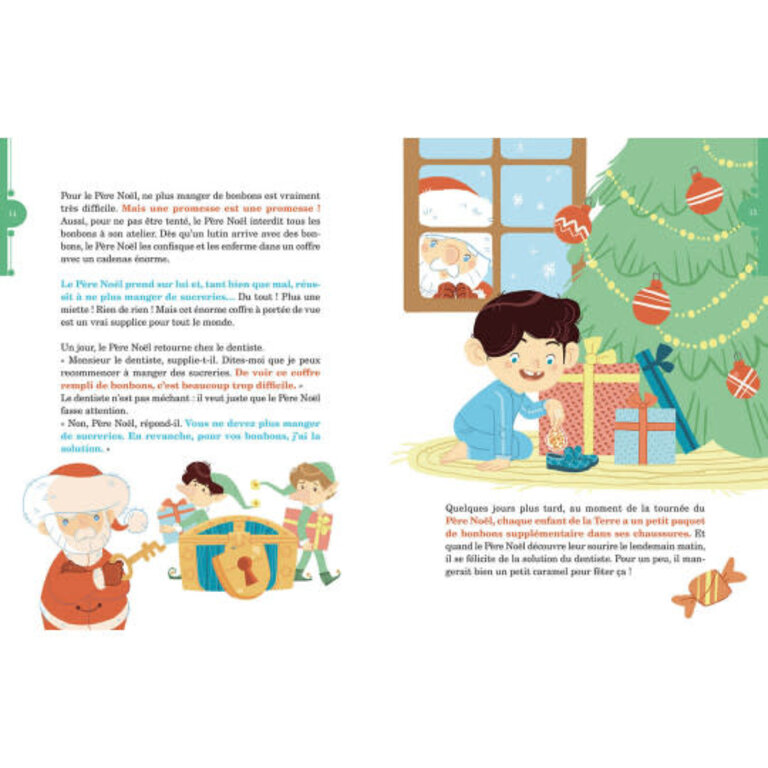 AUZOU LIVRE - LE SOIR AVEC LE PÈRE NOËL, LES RENNES ET LES BONHOMMES DE NEIGE