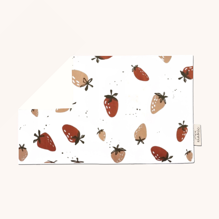 MAOVIC BUCKWHEAT HULL PILLOW COVER - STRAWBERRY