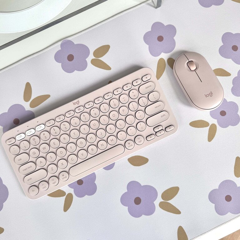 ENSEIGNANTES INSPIRANTES TAPIS DE BUREAU - LAVANDE