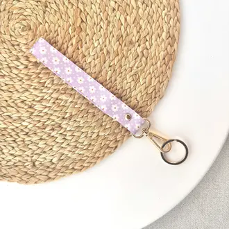 ENSEIGNANTES INSPIRANTES LANIÈRE COURTE - MARGUERITES LILAS