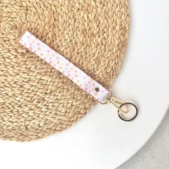 ENSEIGNANTES INSPIRANTES LANIÈRE COURTE - SOURIRES ET FLEURS PASTELS