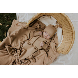 ZAK & ZOÉ DORMEUSE EN BAMBOU  (0-6 MOIS) - BEIGE