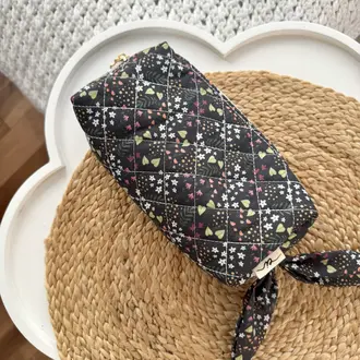 ENSEIGNANTES INSPIRANTES TROUSSE - NOIR FLEURI