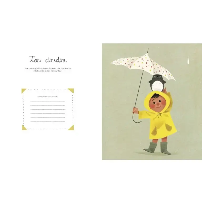 PARFUM D'ENCRE (TOUT PETIT) TOI - LE LIVRE DE TON ENFANCE