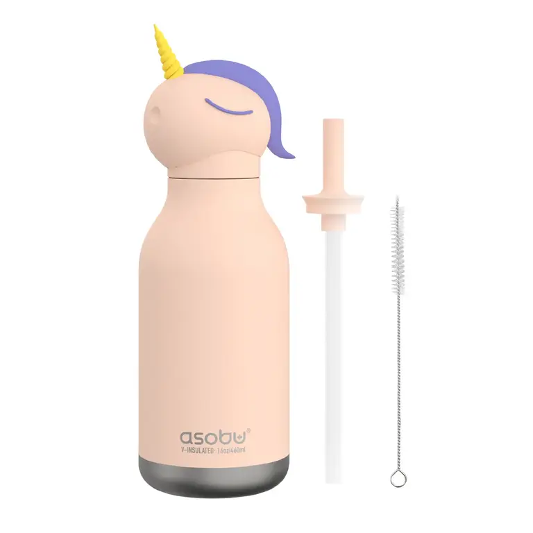 ASOBU BOUTEILLE ISOTHERME BESTIE - LICORNE