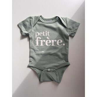 BE LOVE CACHE-COUCHE PETIT FRÈRE - SAUGE