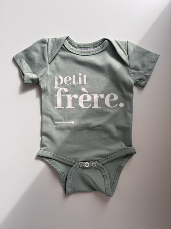 BE LOVE CACHE-COUCHE PETIT FRÈRE - SAUGE