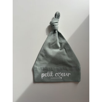 BE LOVE BONNET NOUVEAU-NÉ SAUGE