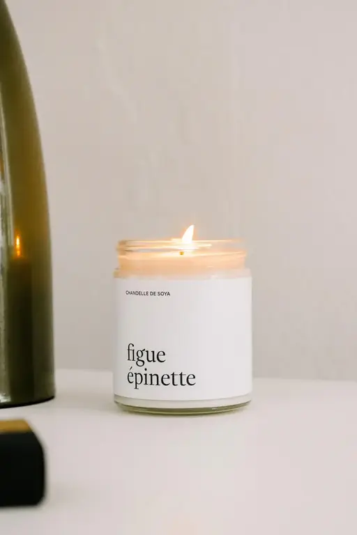 MARÉE CHANDELLE CHANDELLE DE SOYA 270 ML - FIGUE ÉPINETTE