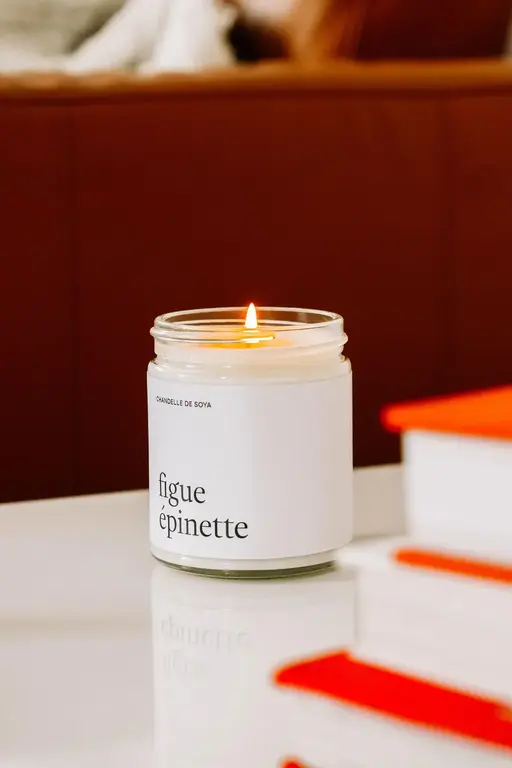 MARÉE CHANDELLE CHANDELLE DE SOYA 270 ML - FIGUE ÉPINETTE