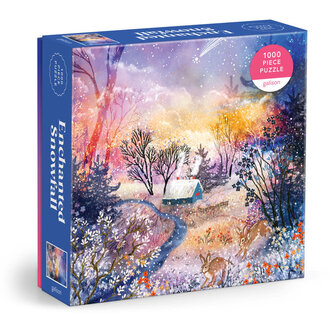 GALISON PUZZLE 1000 PCS - ENCHANTED SNOWFALL