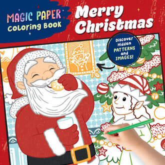 SOURCEBOOKS CAHIER À COLORIER MAGIQUE - MERRY CHRISTMAS