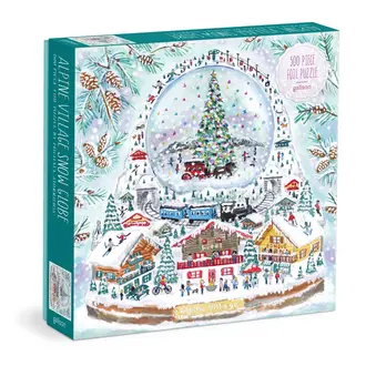 GALISON PUZZLE 500 PCS - ALPINE VILLAGE SNOWGLOBE