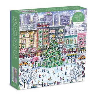 GALISON PUZZLE 1000 PCS - CHRISTMAS IN THE CITY