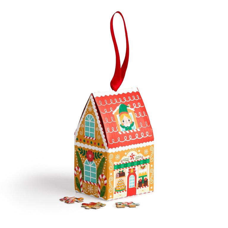 MUDPUPPY ORNEMENT MINI PUZZLE 48 PCS - SANTA'S BAKERY