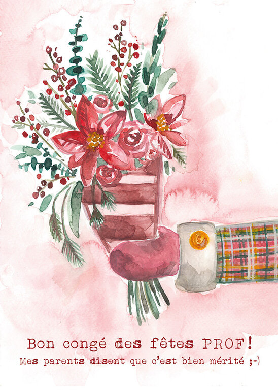 STÉPHANIE RENIÈRE CARTE DE SOUHAITS - ADÈLE 05