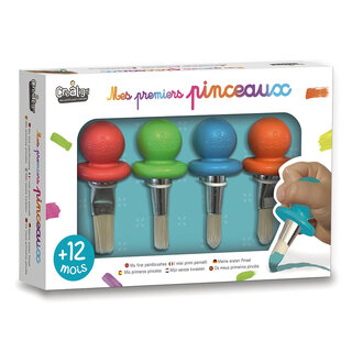 CREALIGN MES PREMIERS PINCEAUX - ENSEMBLE DE 4