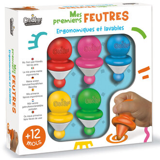 CREALIGN CREALIGN - MES PREMIERS FEUTRES - 5 PIÈCES