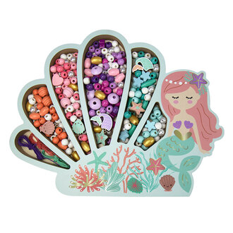 SYCOMORE SYCOMORE - COFFRET DE PERLES EN BOIS - SIRÈNE