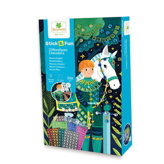 SYCOMORE SYCOMORE - MINI MOSAÏQUES STICK'N FUN - CHEVALIERS