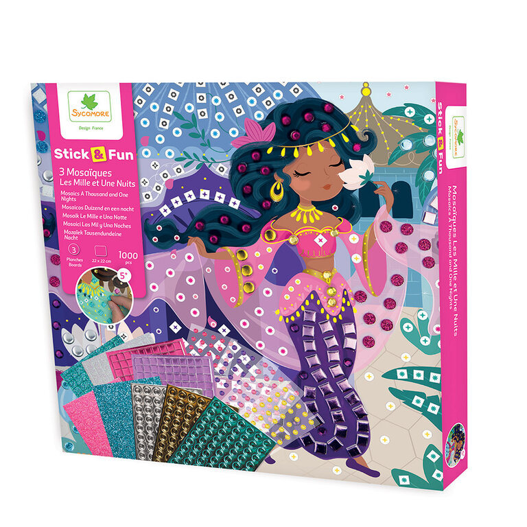 SYCOMORE MOSAÏQUES STICK'N FUN - LES MILLES ET UNE NUITS