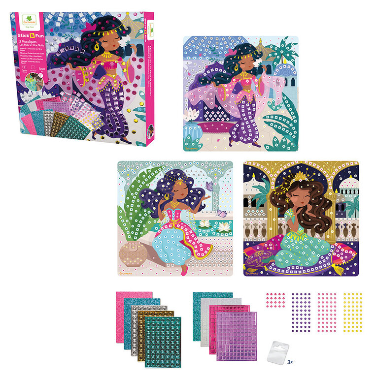 SYCOMORE MOSAÏQUES STICK'N FUN - LES MILLES ET UNE NUITS