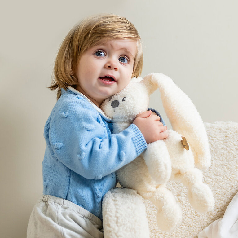 NATTOU PELUCHE LAPIN LAPIDOU - TEDDY VANILLE