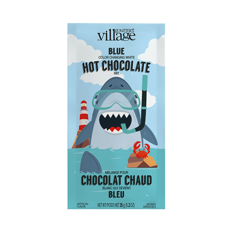 GOURMET VILLAGE CHOCOLAT CHAUD BLEU - REQUIN
