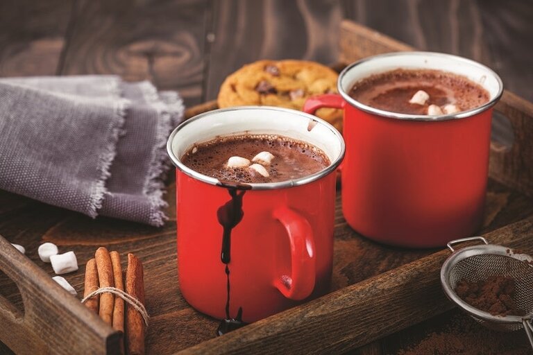 GOURMET VILLAGE CHOCOLAT CHAUD DOUBLE TRUFFLE - DRAGON
