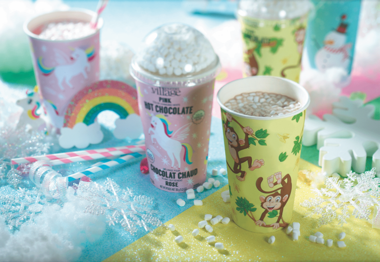 GOURMET VILLAGE GOBELET DE CHOCOLAT CHAUD - LICORNE