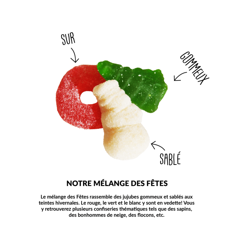 KANDJU KANDJU - MINI SEAU MÉLANGE DE NOËL - 225g