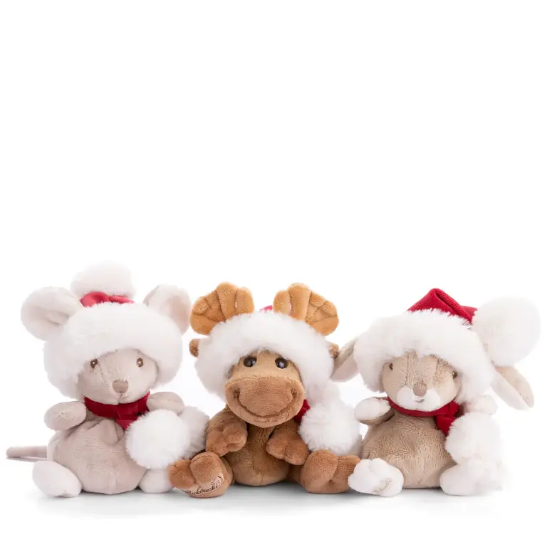 BUKOWSKI PELUCHE - SOURIS BABY KANINI DE NOËL