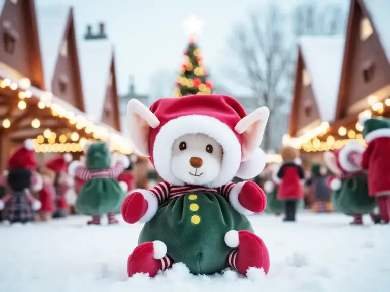 BUKOWSKI PELUCHE - ZIGGY LE LUTIN DU PÈRE NOËL - VERT