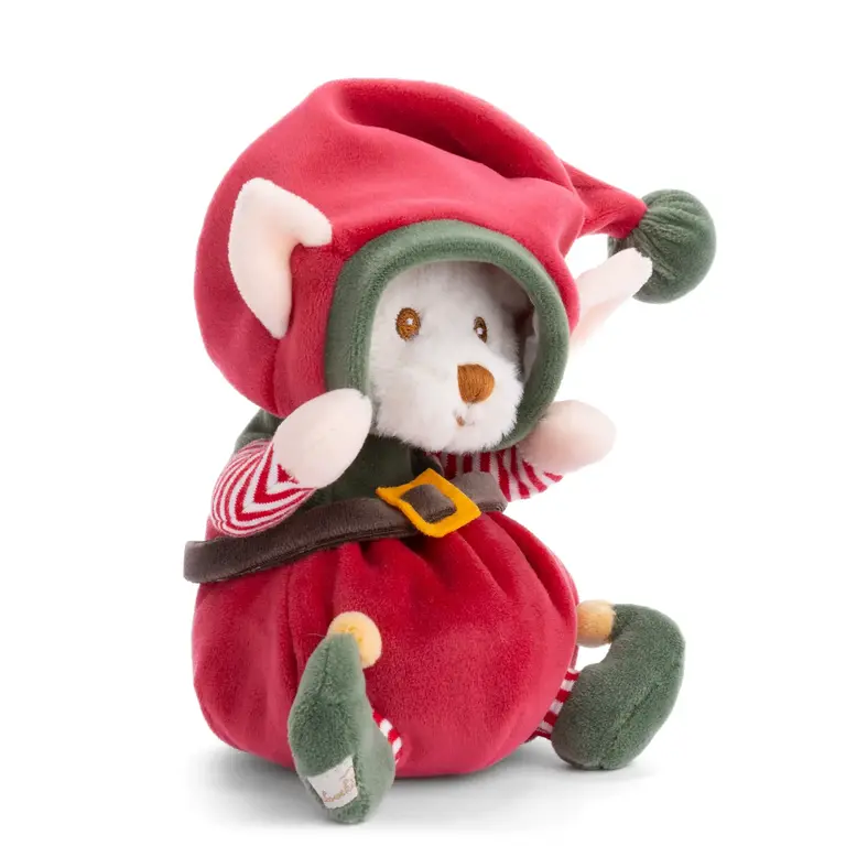 BUKOWSKI PELUCHE - ZIGGY LE LUTIN DU PÈRE NOËL - ROUGE