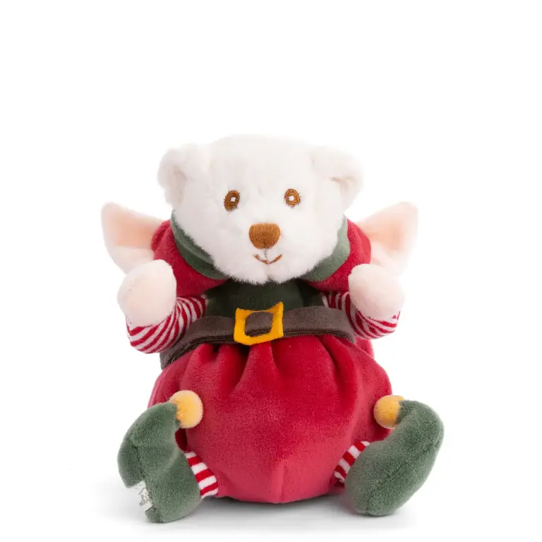 BUKOWSKI PELUCHE - ZIGGY LE LUTIN DU PÈRE NOËL - ROUGE